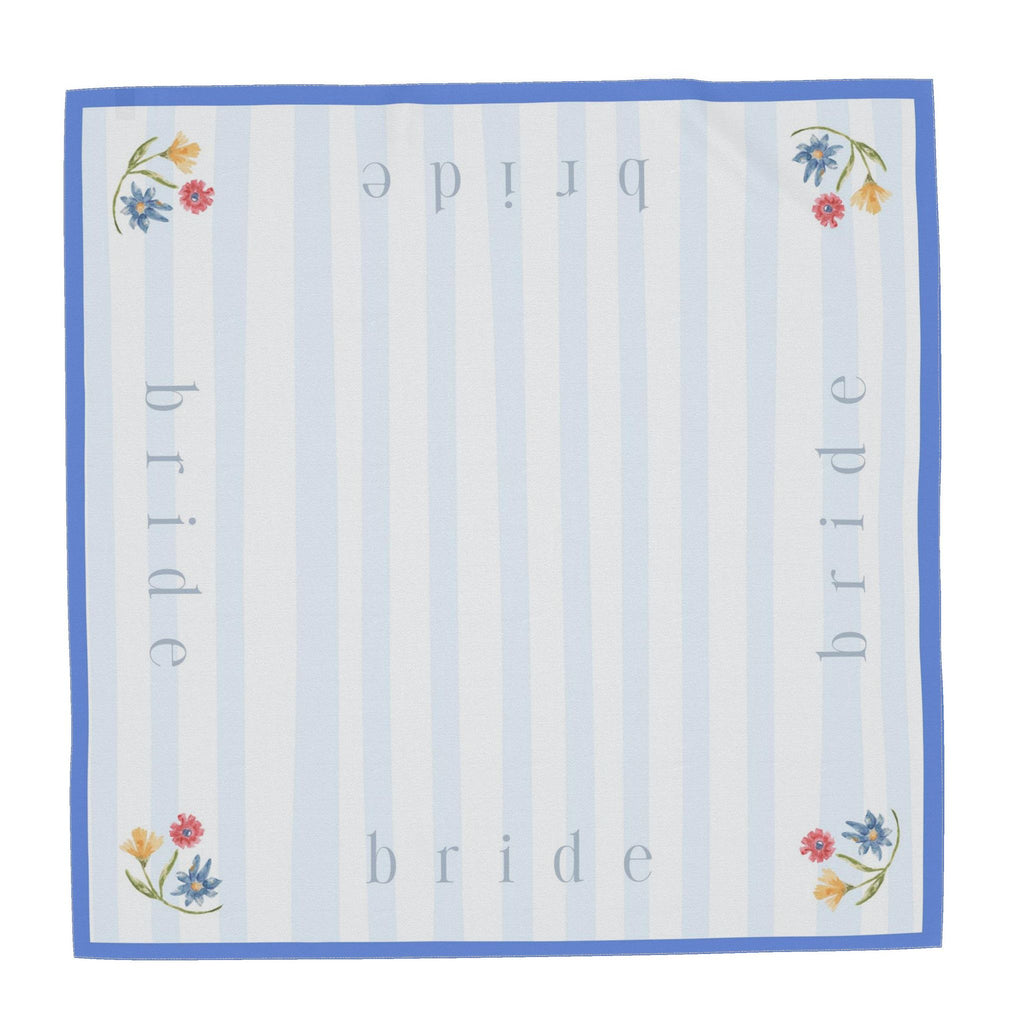 Something Blue Bride Scarf