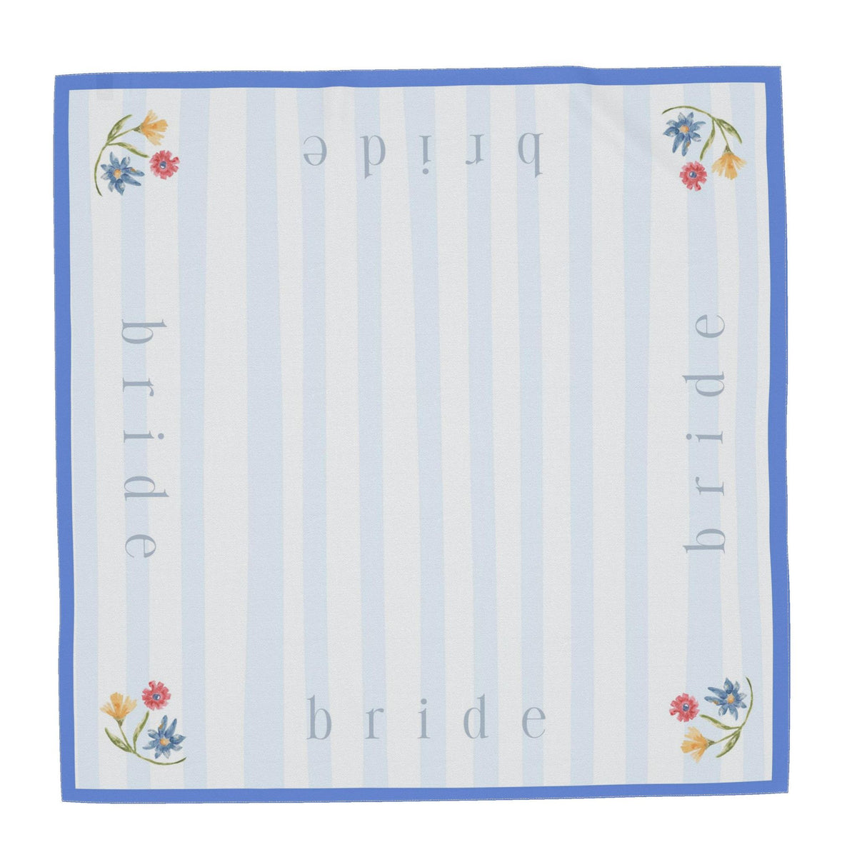 Something Blue Bride Scarf