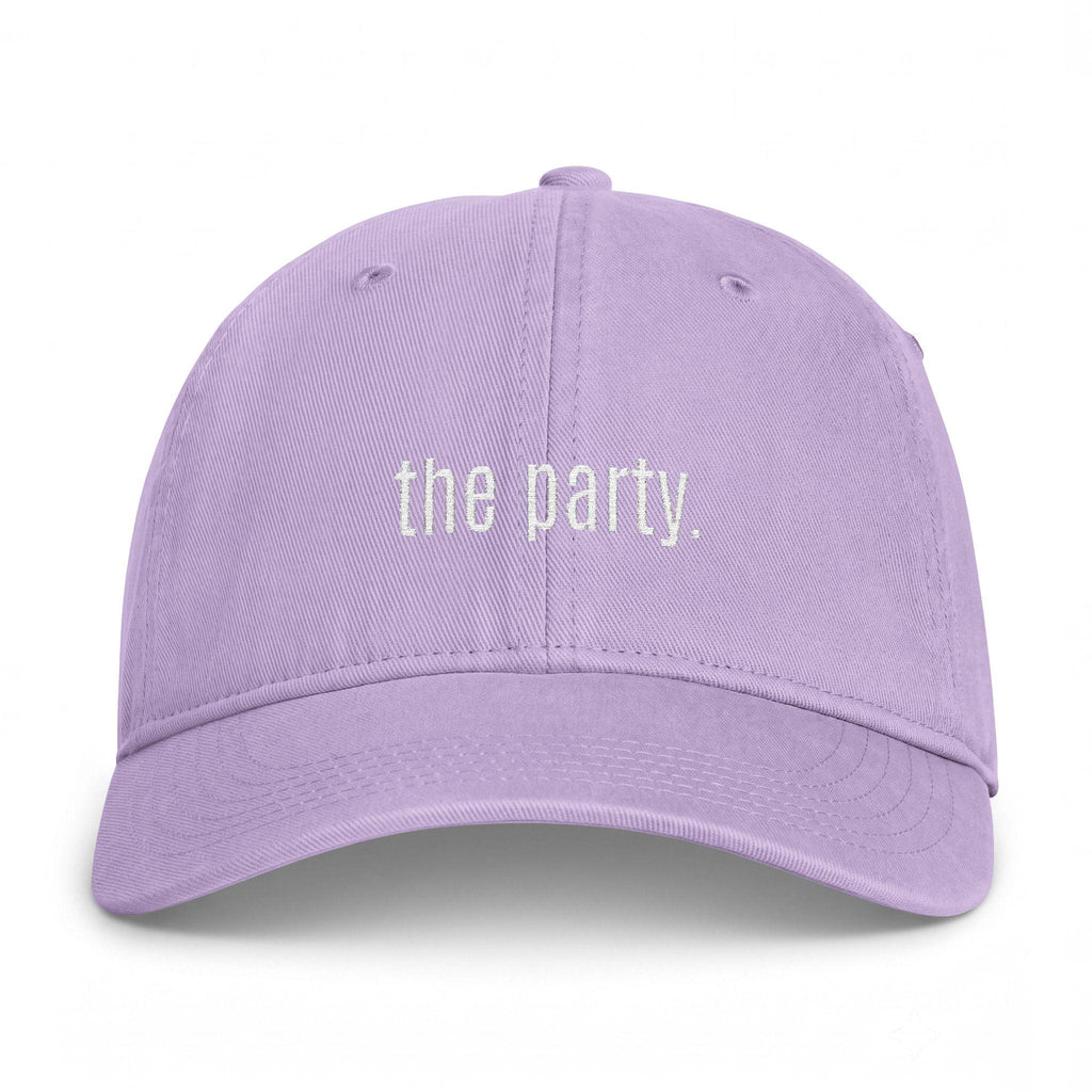 Coastal Washed Bachelorette Baseball Cap  Wife of the Party & The Party