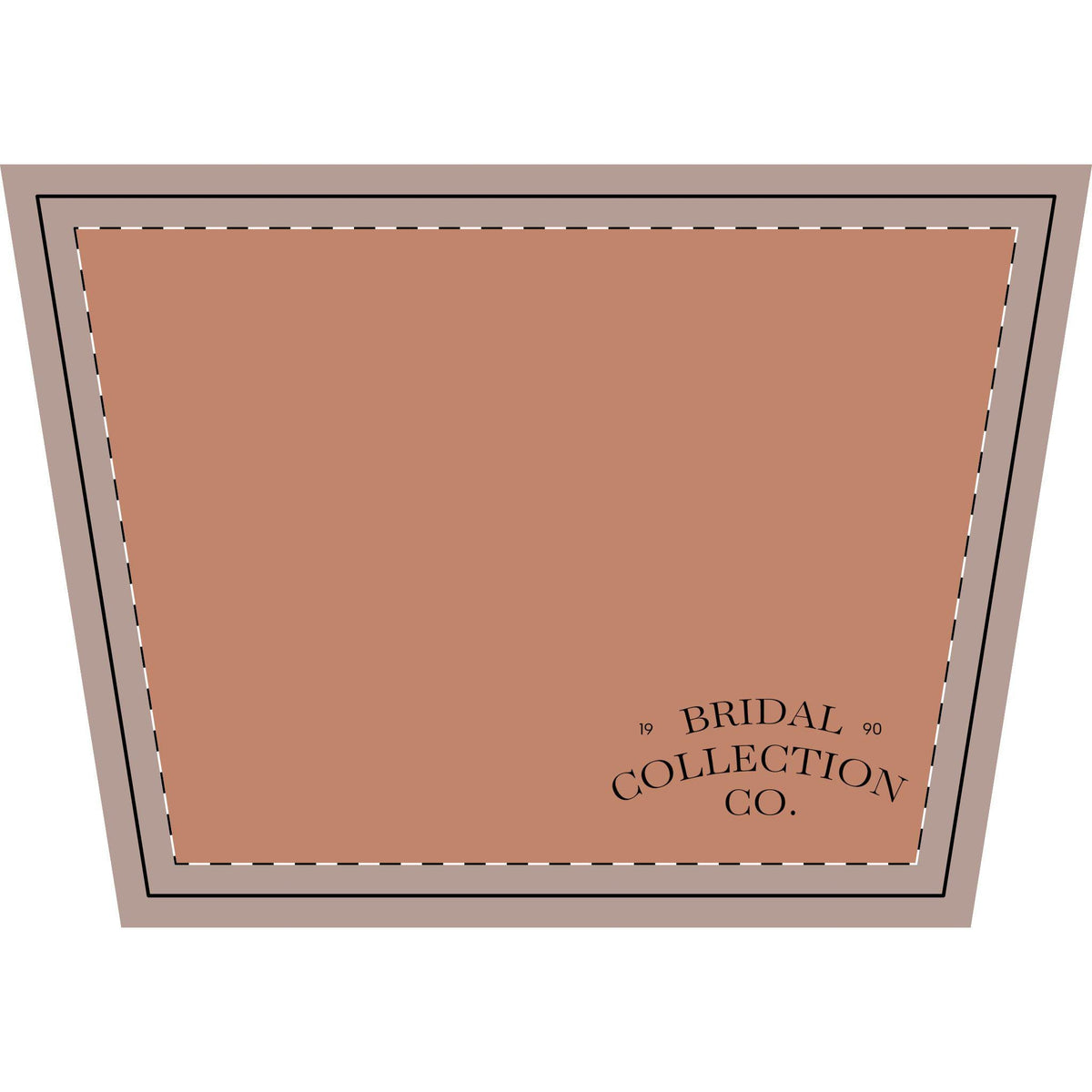 Bridal Collection Co. Leather Toiletry Bag | Monogram Dopp Kit