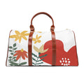 Bachelorette Weekend Bag | Abstract Floral Print Waterproof Travel Duffle Bag