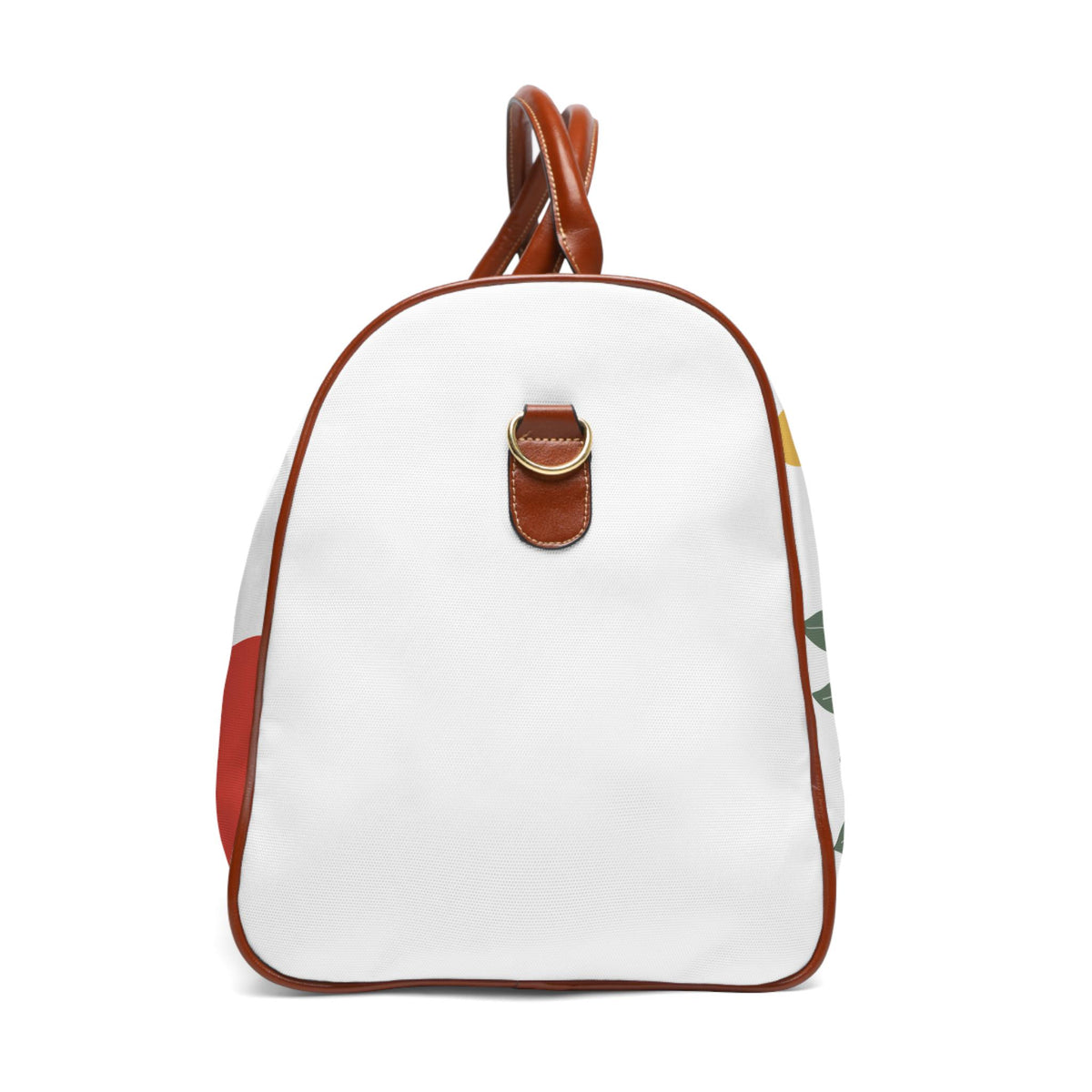Bachelorette Weekend Bag | Abstract Floral Print Waterproof Travel Duffle Bag