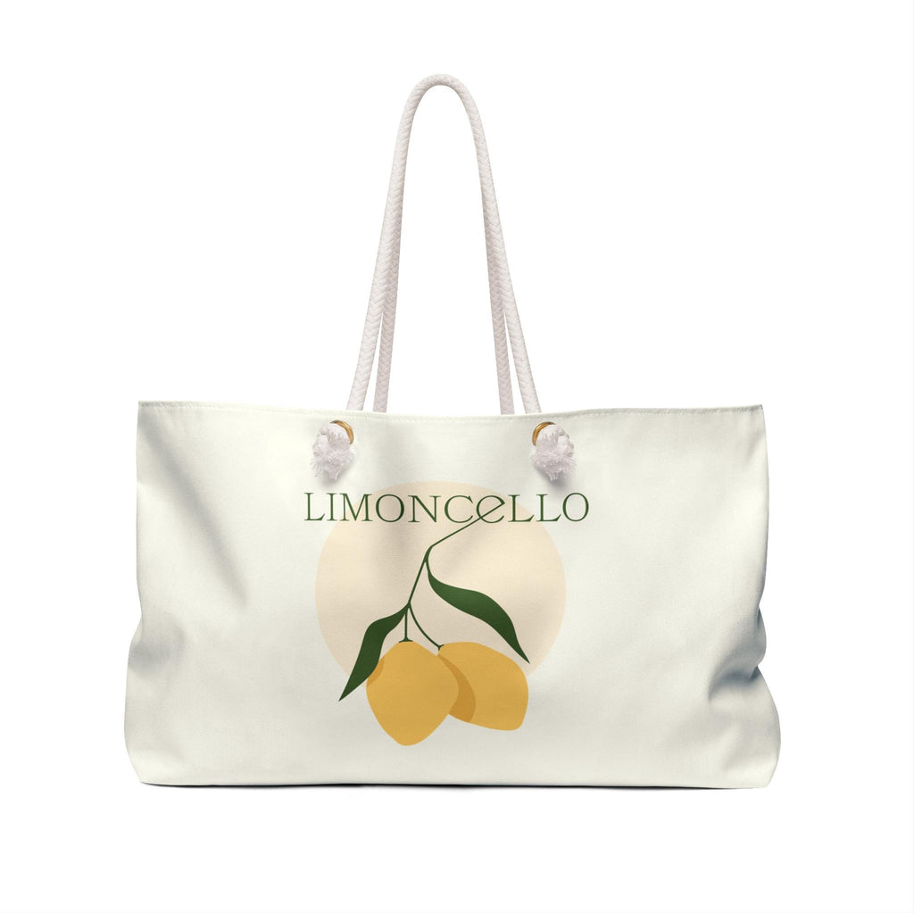 Limoncello Bachelorette Weekender Bag | Citrus Travel Tote | La Dolce Vita