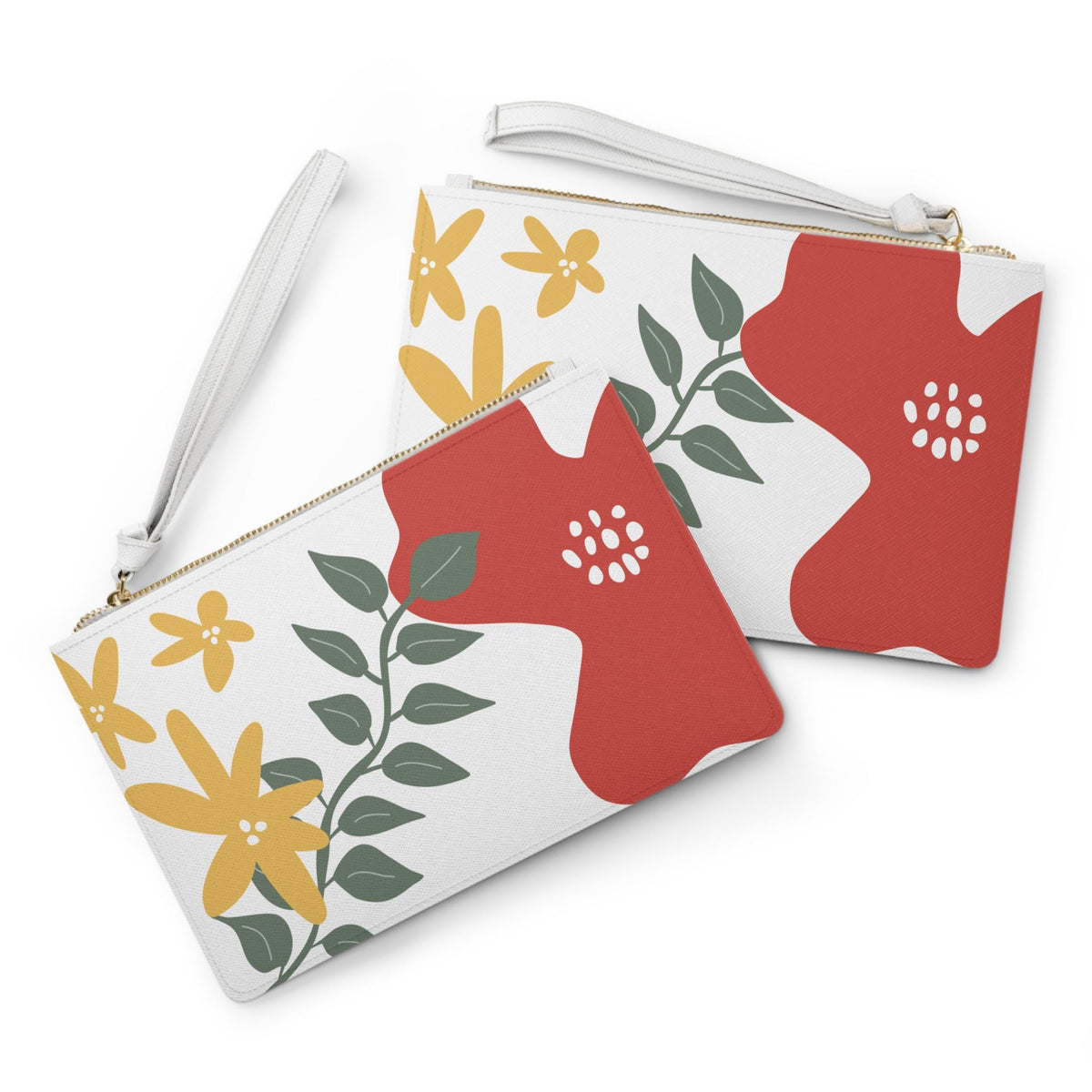 Abstract Floral Bachelorette Weekend Clutch Bag | Wedding Weekend Essentials