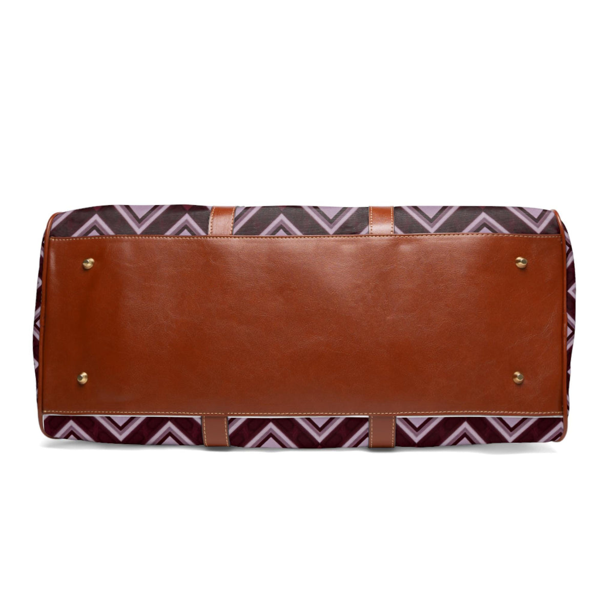 Burgundy Geometric Weekender Bag | Bachelorette & Wedding Weekend Travel