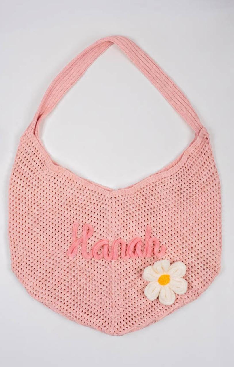 Personalized Embroidered Beach Tote Bag | Bachelorette & Wedding Weekend