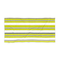 Chartreuse Bachelorette & Wedding Weekend Beach Towel | Nautical Summer Striped Towel