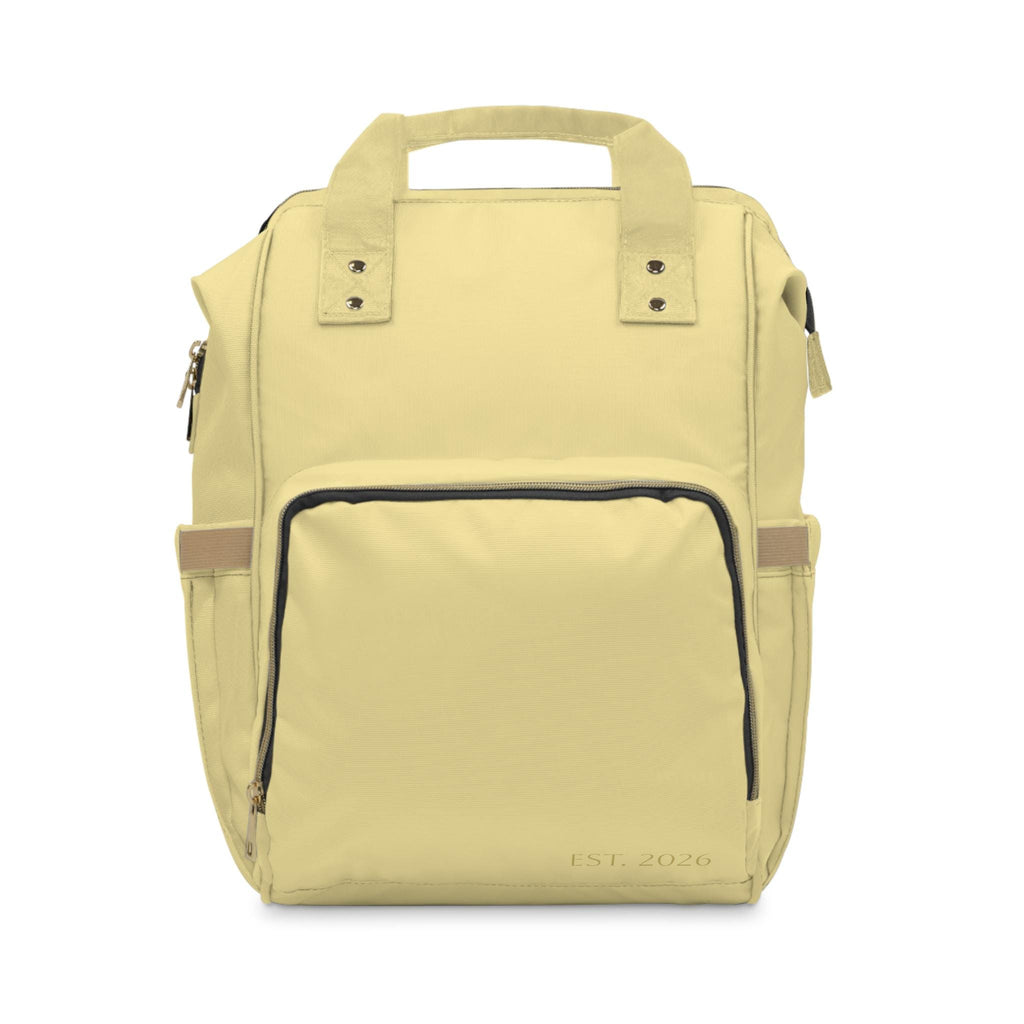 Butter Yellow Weekender Backpack | Multifunctional Travel Bag