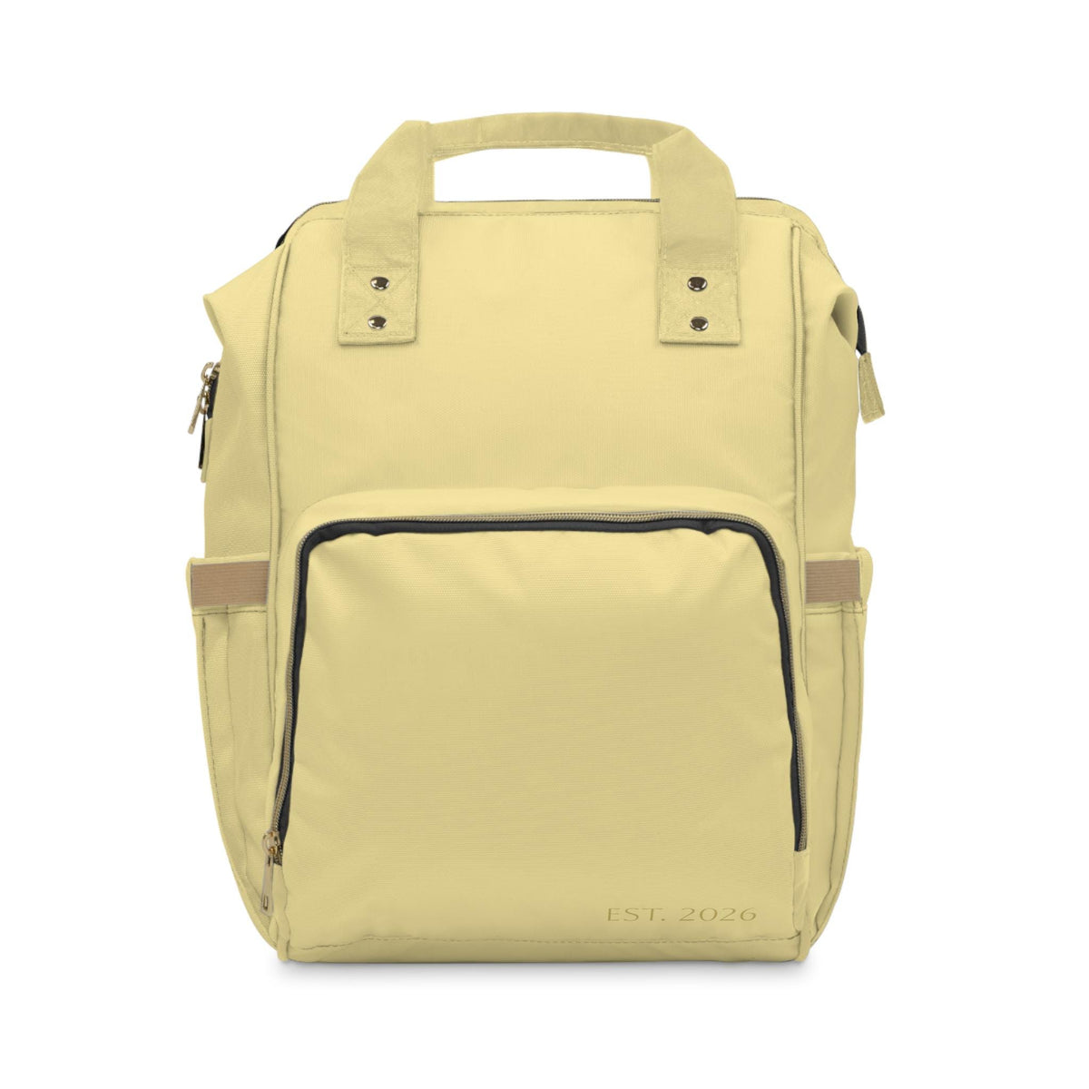 Butter Yellow Weekender Backpack | Multifunctional Travel Bag