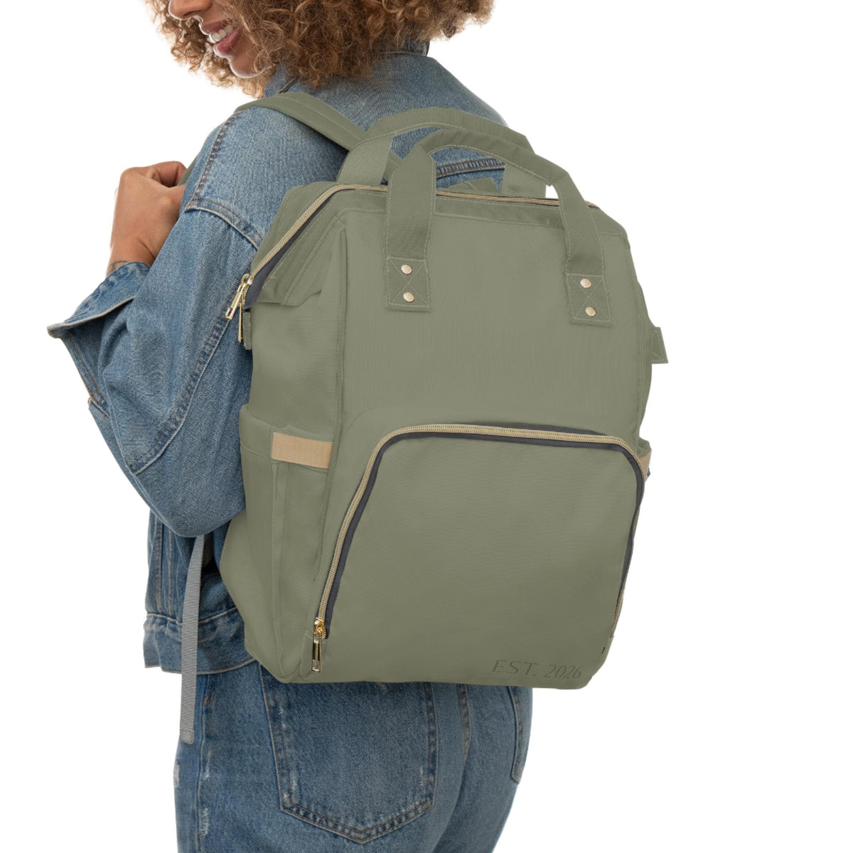 Olive Weekender Backpack | Multifunctional Travel Bag