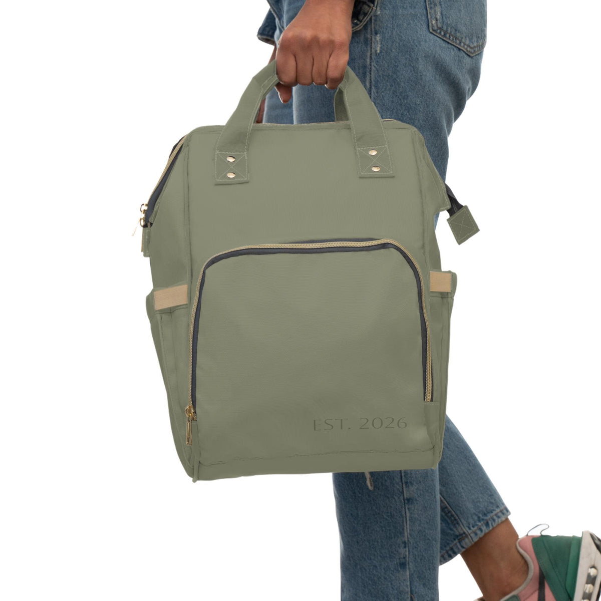 Olive Weekender Backpack | Multifunctional Travel Bag