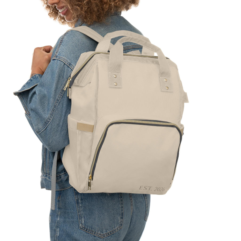 Champagne Weekender Backpack | Multifunctional Weekend Travel Bag