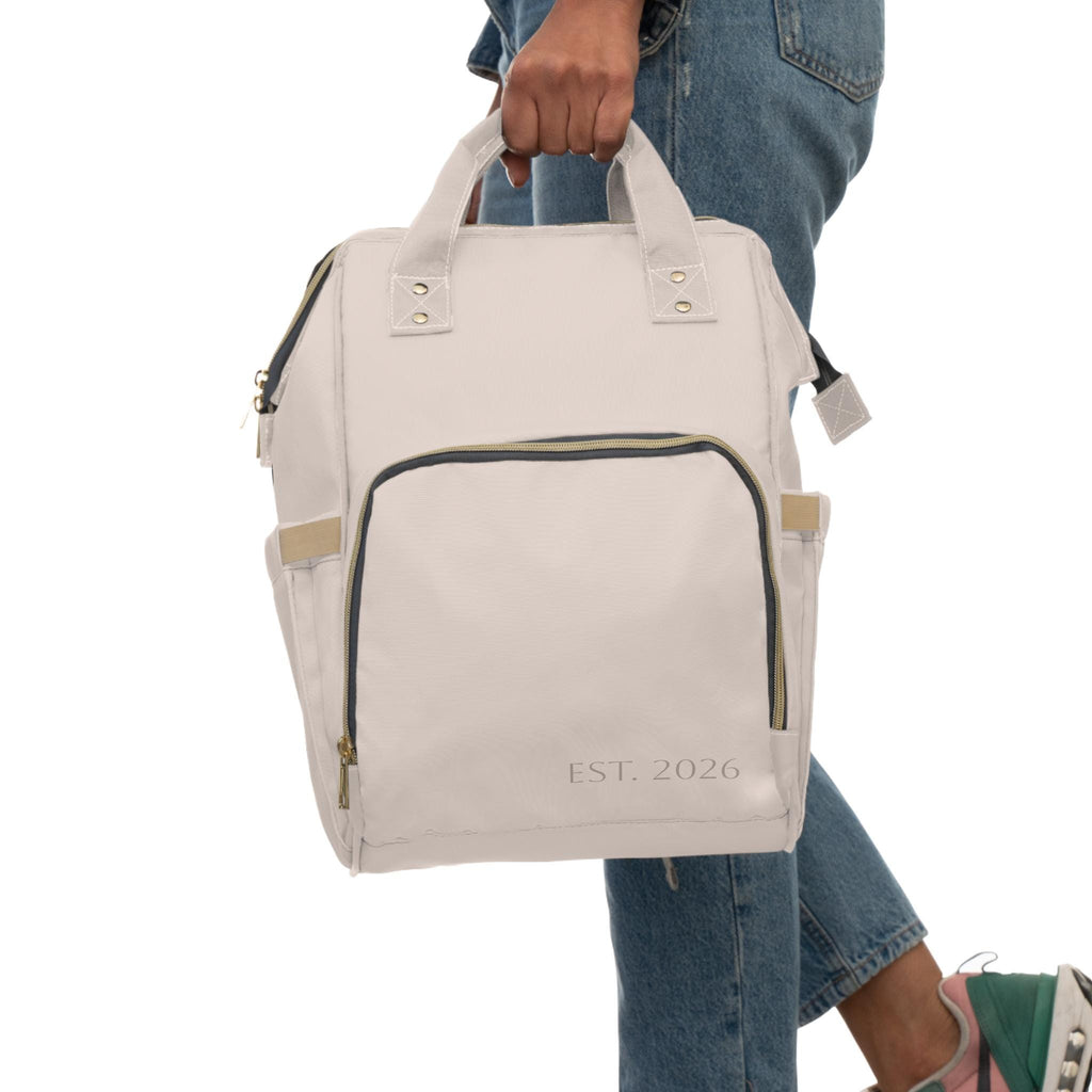 Pale Blush Weekender Backpack | Multifunctional Travel Bag