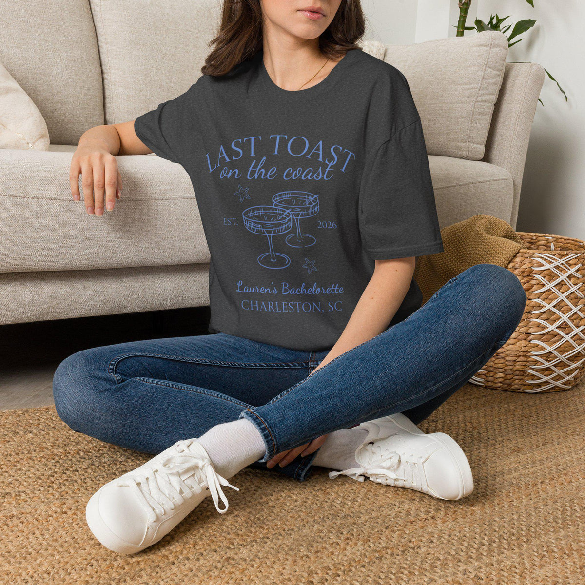 Last Toast on the Coast T-Shirt | Bachelorette Coastal Personalize Tshirt