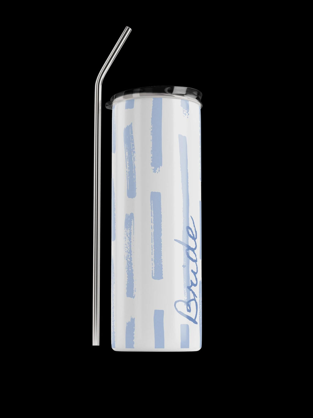 Bride Coastal Stripe Bachelorette Tumbler