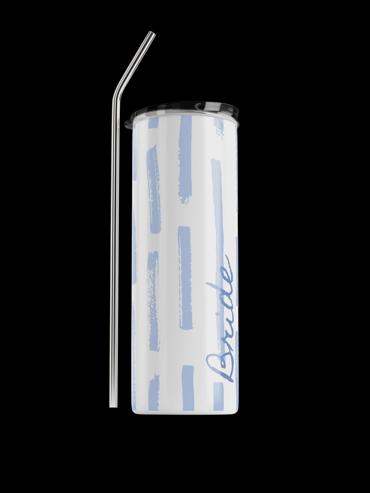 Bride Coastal Stripe Bachelorette Tumbler
