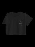 til death bride crop top