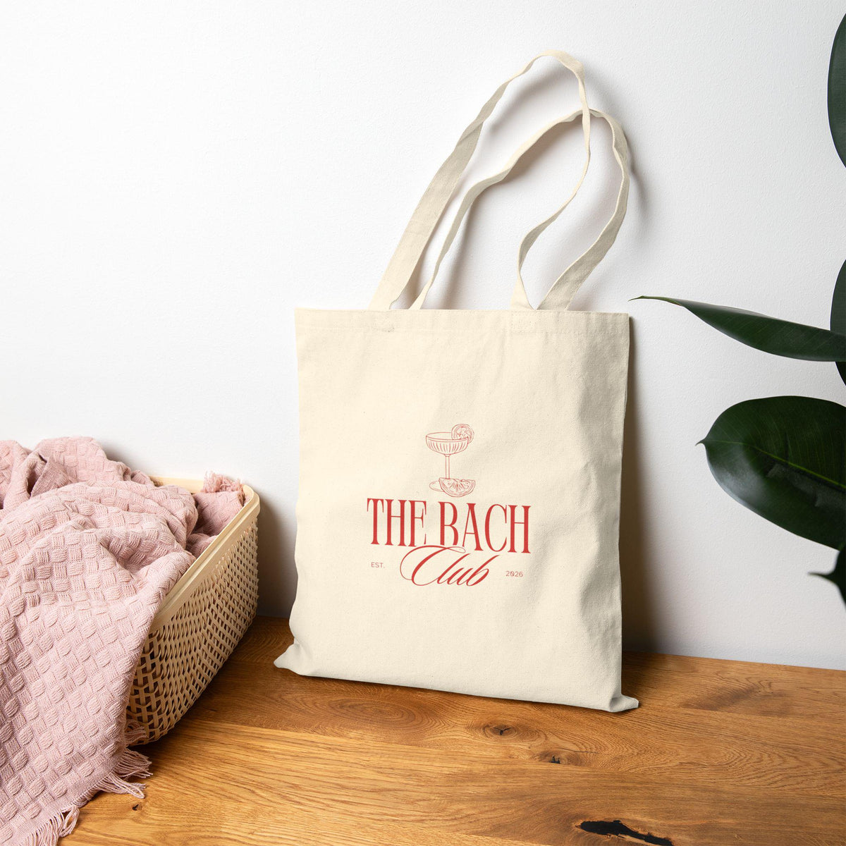 The Bach Club Tote Bag | City Social Bachelorette Theme