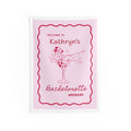 Disco Cowgirl Bachelorette Welcome Banner | Pink Retro Cocktail Bride | Personalized Wall Decor