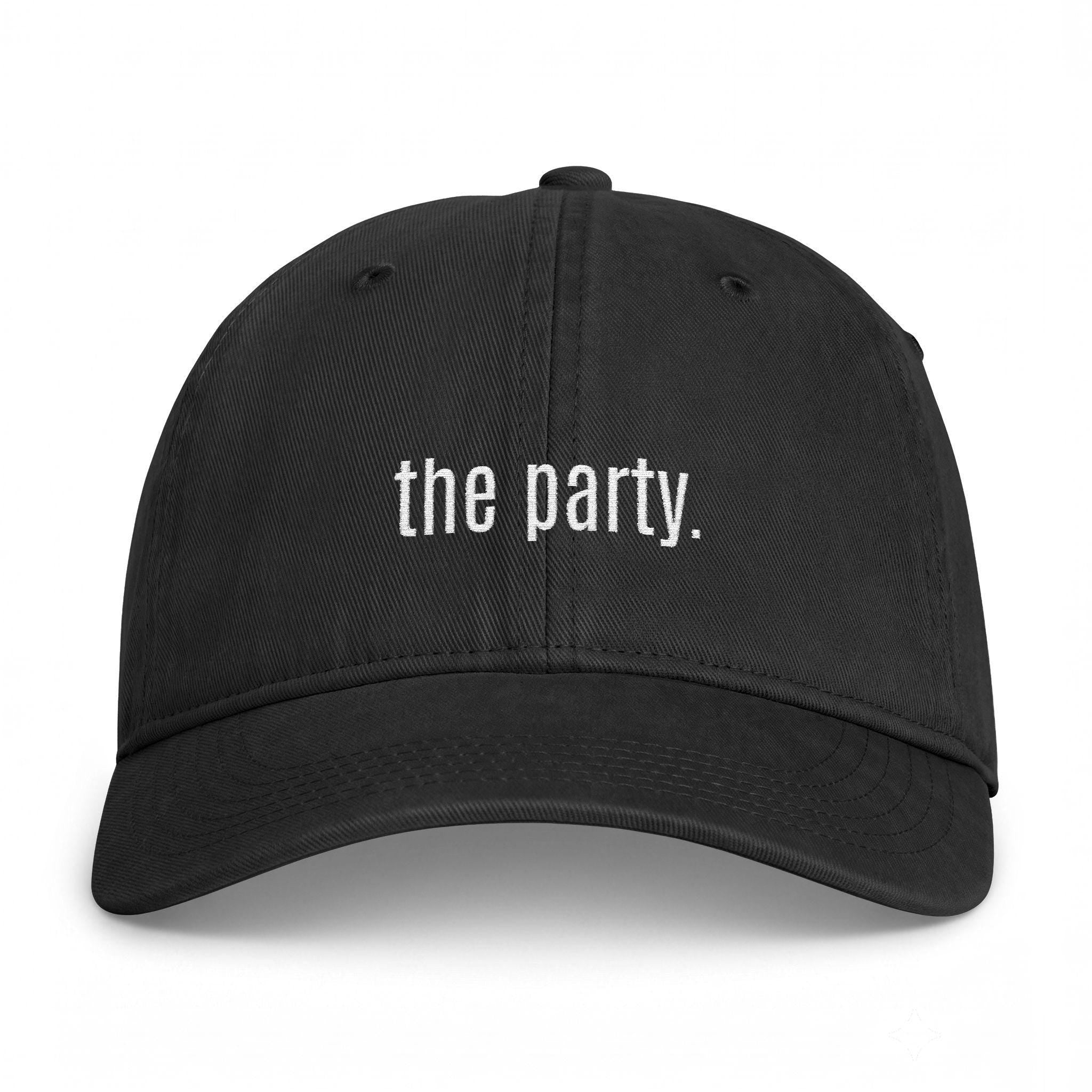 Coastal Washed Bachelorette Baseball Cap  Wife of the Party & The Party