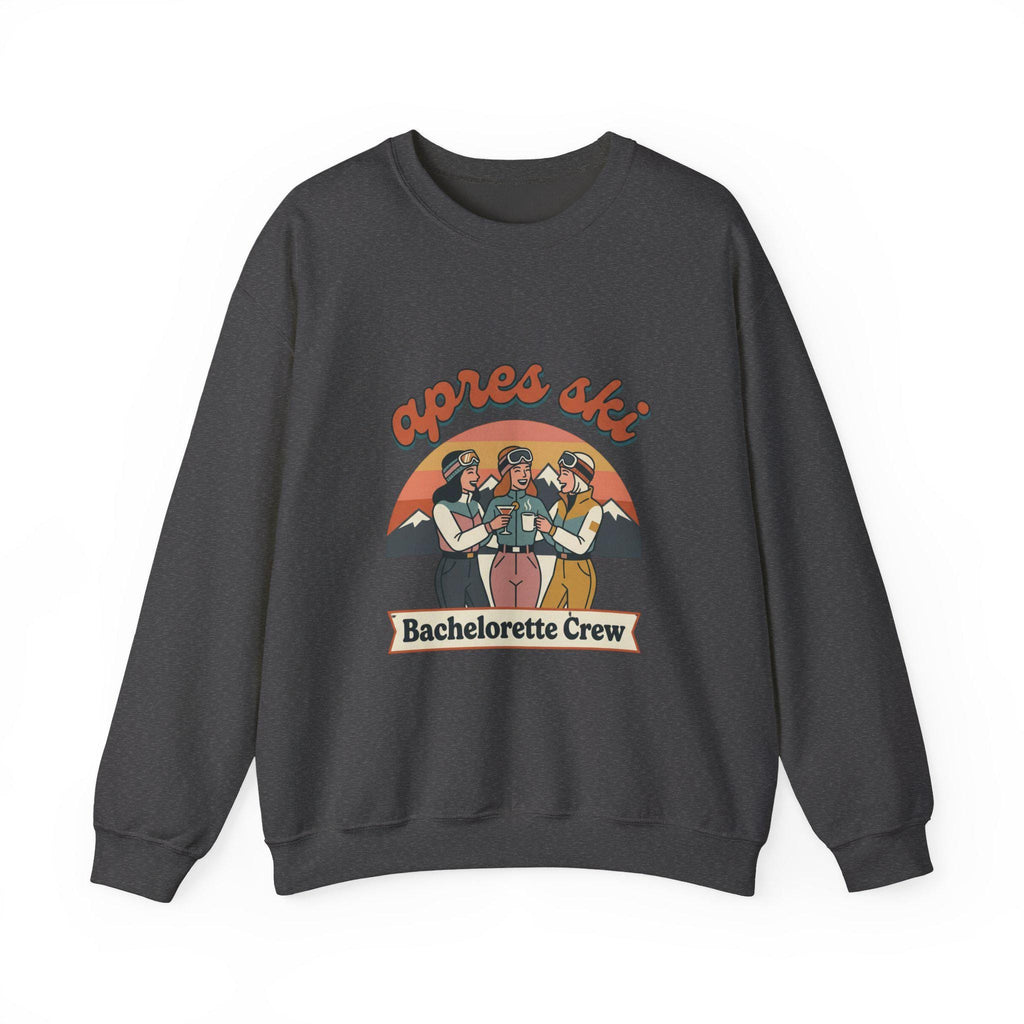 Après Ski Bachelorette Crewneck | Ski Party Friends Graphic