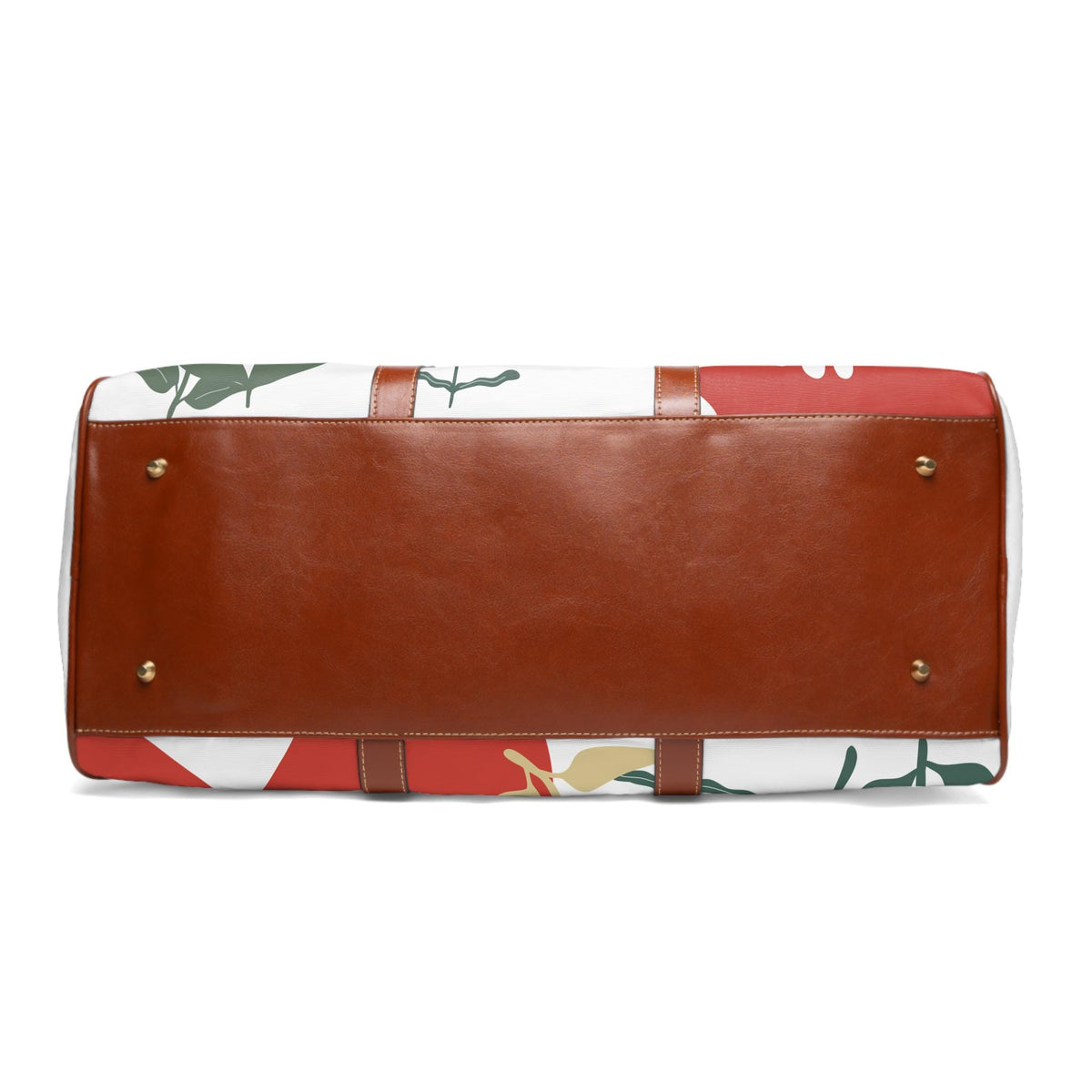 Bachelorette Weekend Bag | Abstract Floral Print Waterproof Travel Duffle Bag