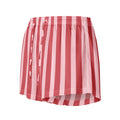 Silky Striped Pajama Shorts