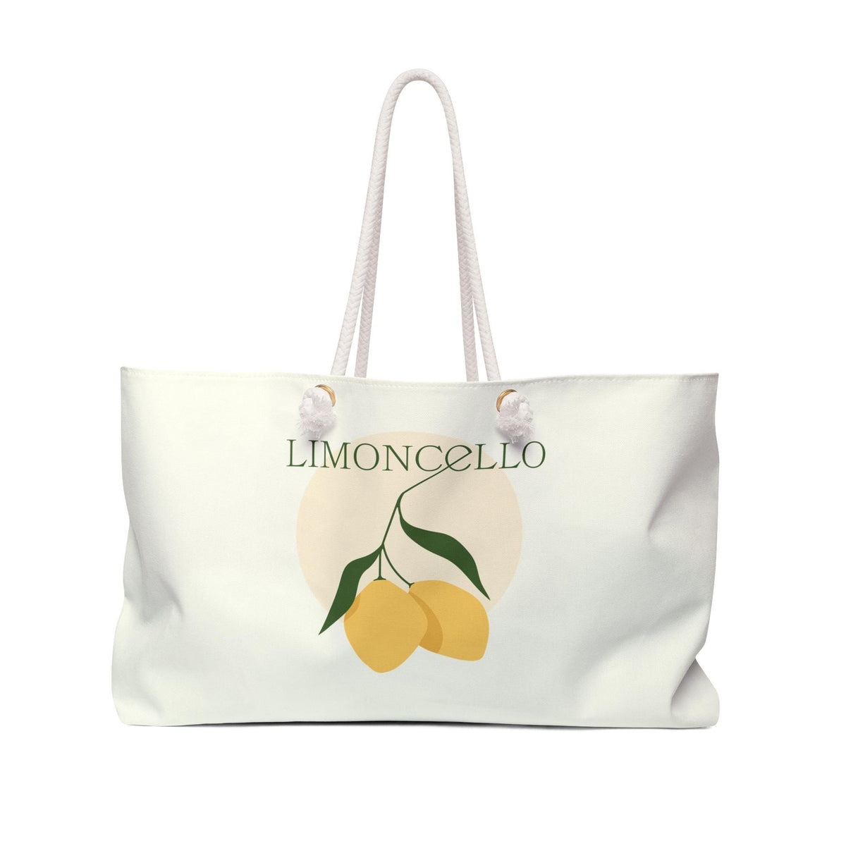 Limoncello Bachelorette Weekender Bag | Citrus Travel Tote | La Dolce Vita