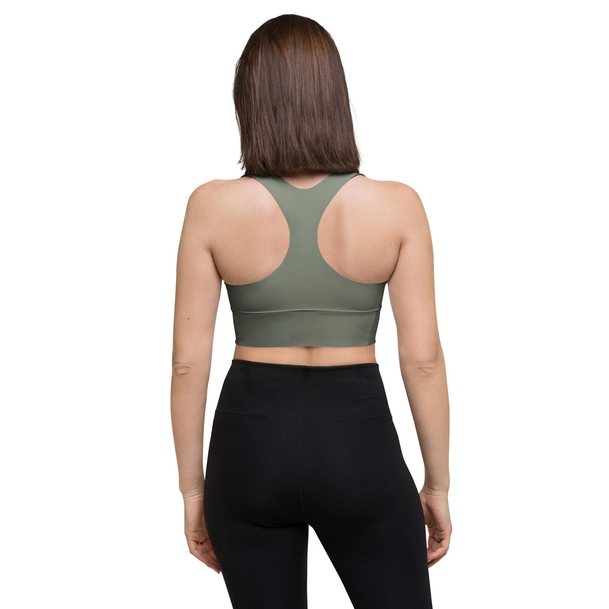 Olive Green Sports Bra | Bachelorette Set
