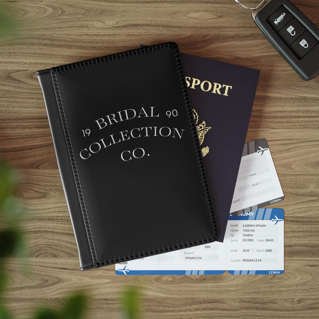 Bridal Collection Co. passport cover | leather passport holder
