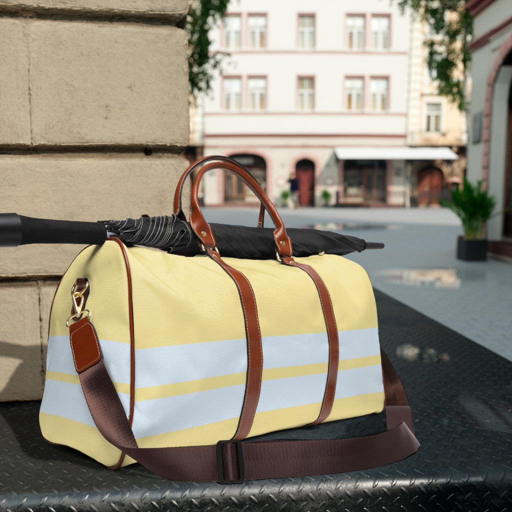 Coastal Vibe Bachelorette & Wedding Weekend Weekender Bag | Nautical Beach Tote