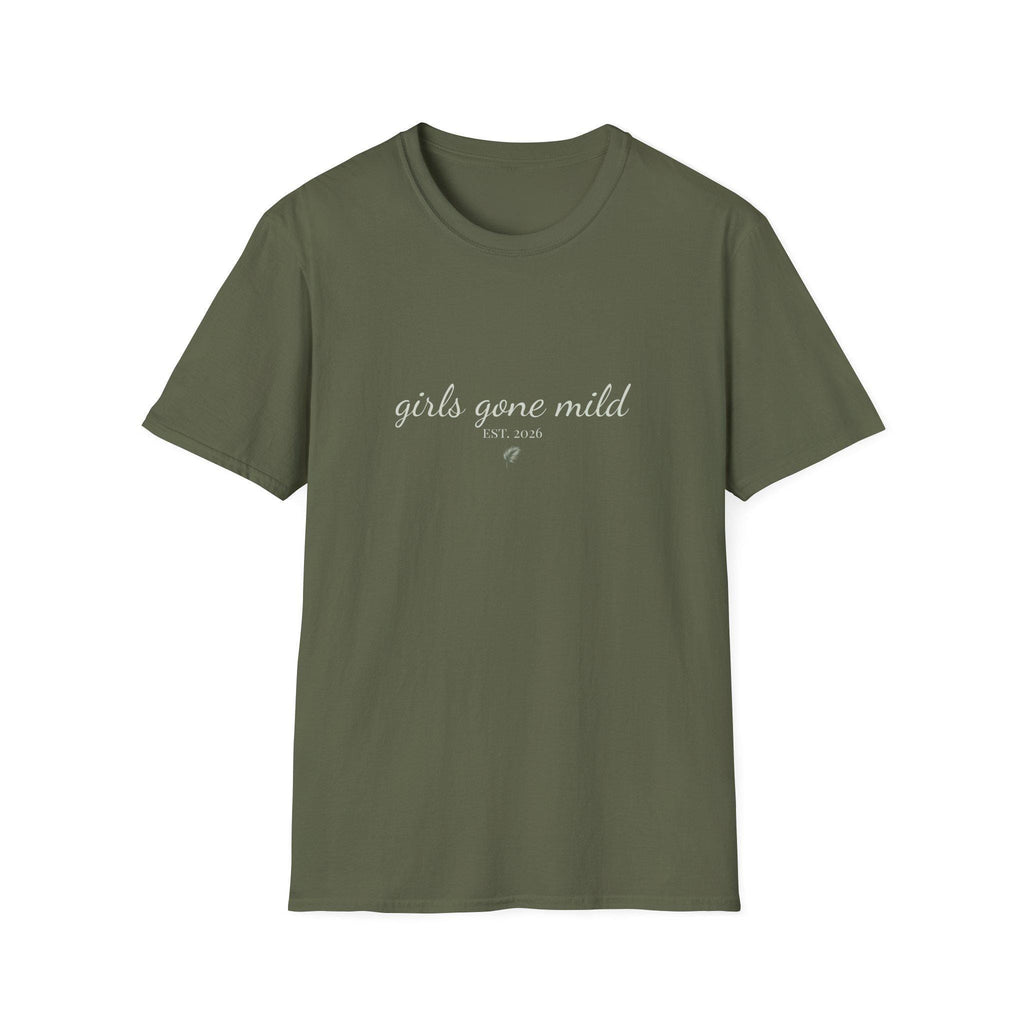 girls gone mild bachelorette T-Shirt | minimalist script | Spa Wellness Bachelorette theme