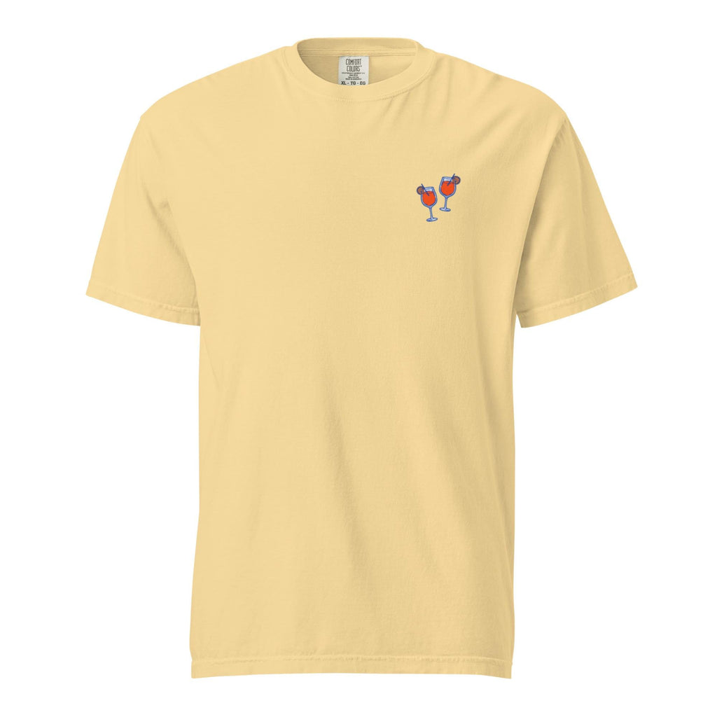 La Dolce Vita Bachelorette Tshirt | Aperol Spritz Icons | Comfort color tee with back detail