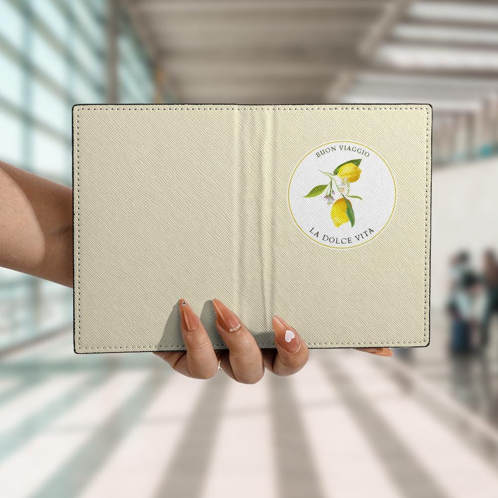 Leather Passport La Dolce Vita Bachelorette