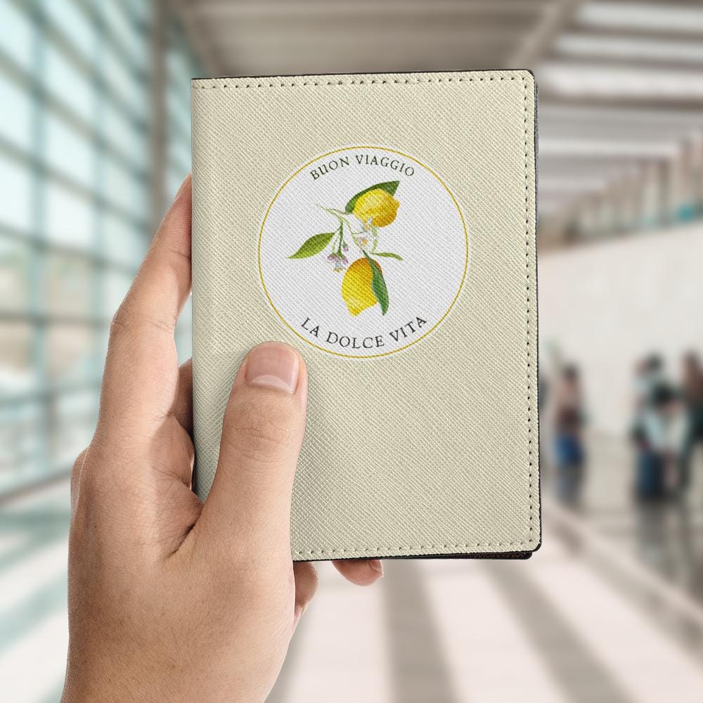 Leather Passport La Dolce Vita Bachelorette