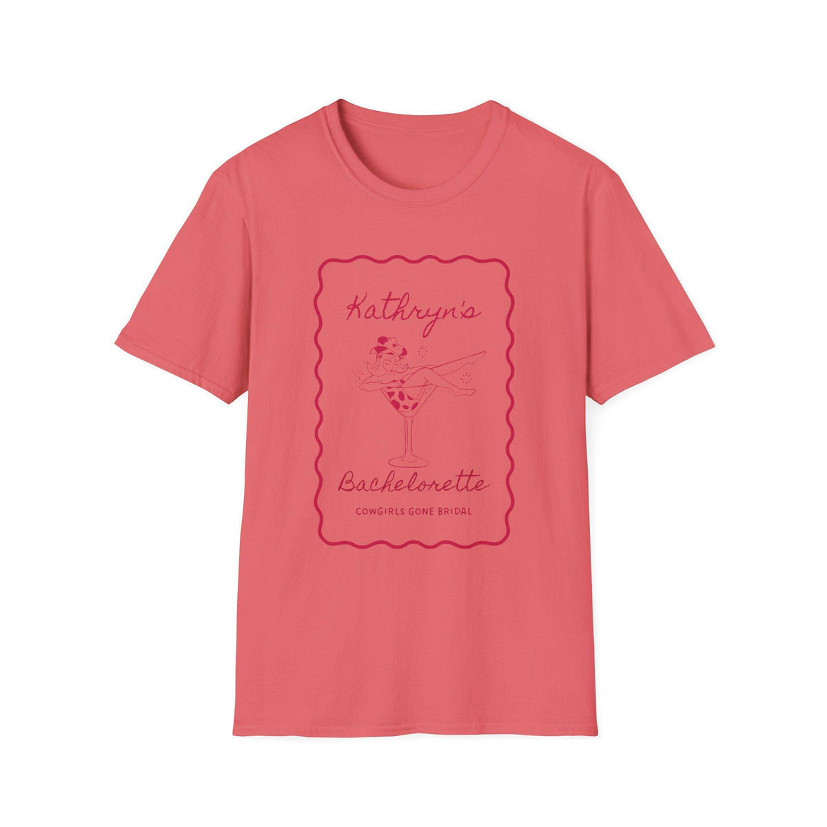Personalized Disco Cowgirl Bachelorette Tee | Cowgirls Gone Bridal