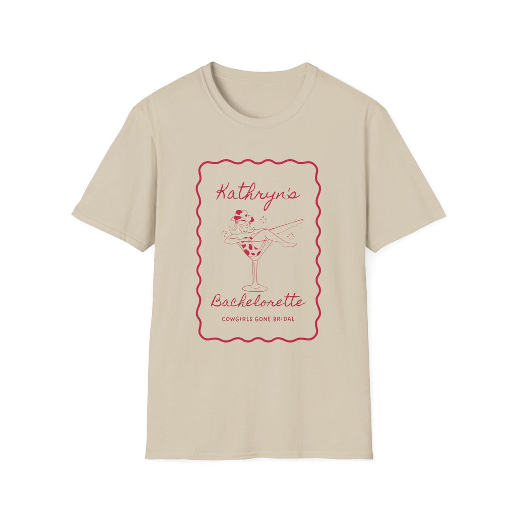 Personalized Disco Cowgirl Bachelorette Tee | Cowgirls Gone Bridal