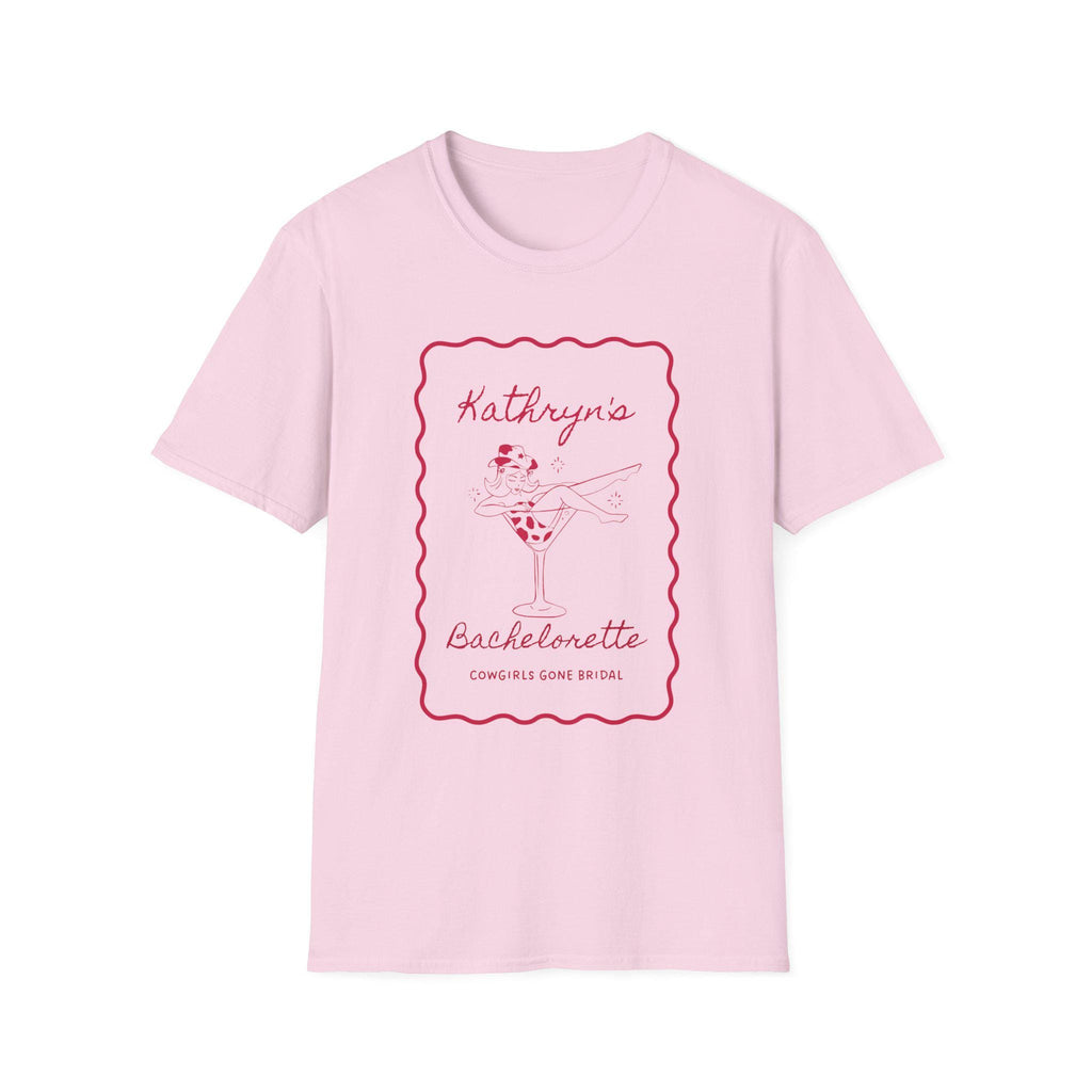 Personalized Disco Cowgirl Bachelorette Tee | Cowgirls Gone Bridal