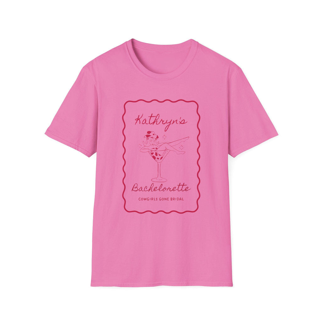 Personalized Disco Cowgirl Bachelorette Tee | Cowgirls Gone Bridal