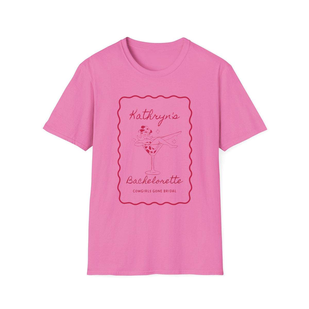 Personalized Disco Cowgirl Bachelorette Tee | Cowgirls Gone Bridal