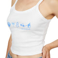 Coastal Club Bachelorette Tank | Personalized, Beach Blue Icons