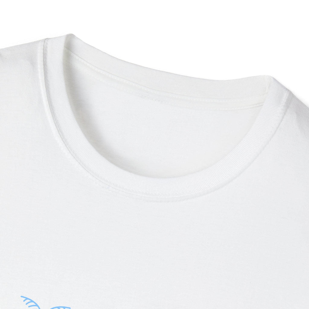 Personalized Bachelorette Minimalist Coastal Icons T-Shirt | Seashell Palm Sunglasses Beach, Wedding Weekend Tee