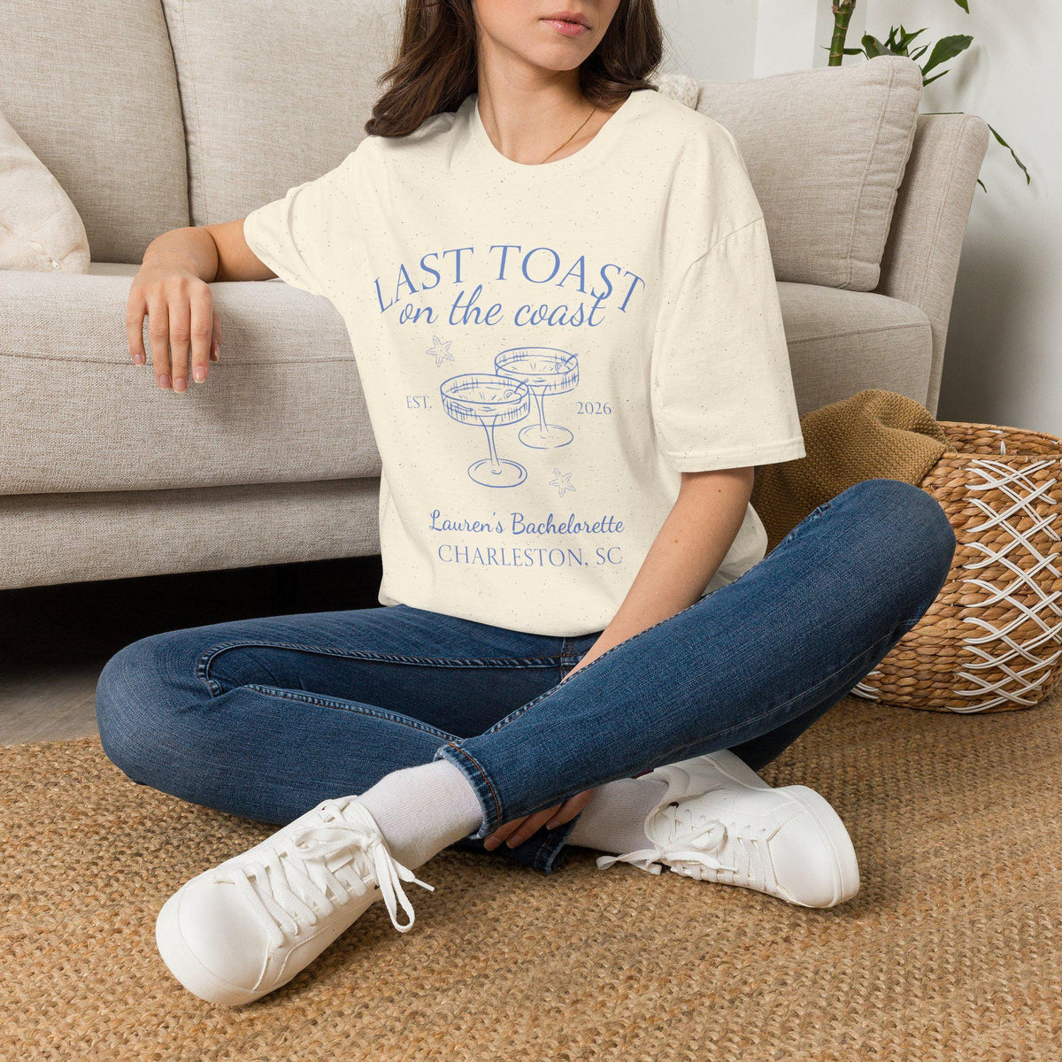 Last Toast on the Coast T-Shirt | Bachelorette Coastal Personalize Tshirt