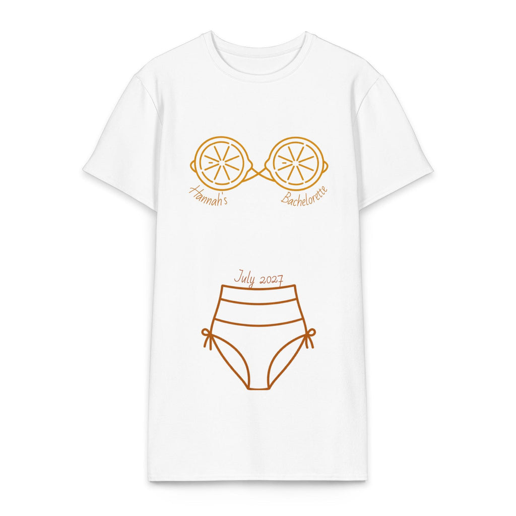 Lemon Bathing Suit Cover Up | Personalized Bachelorette Shirts