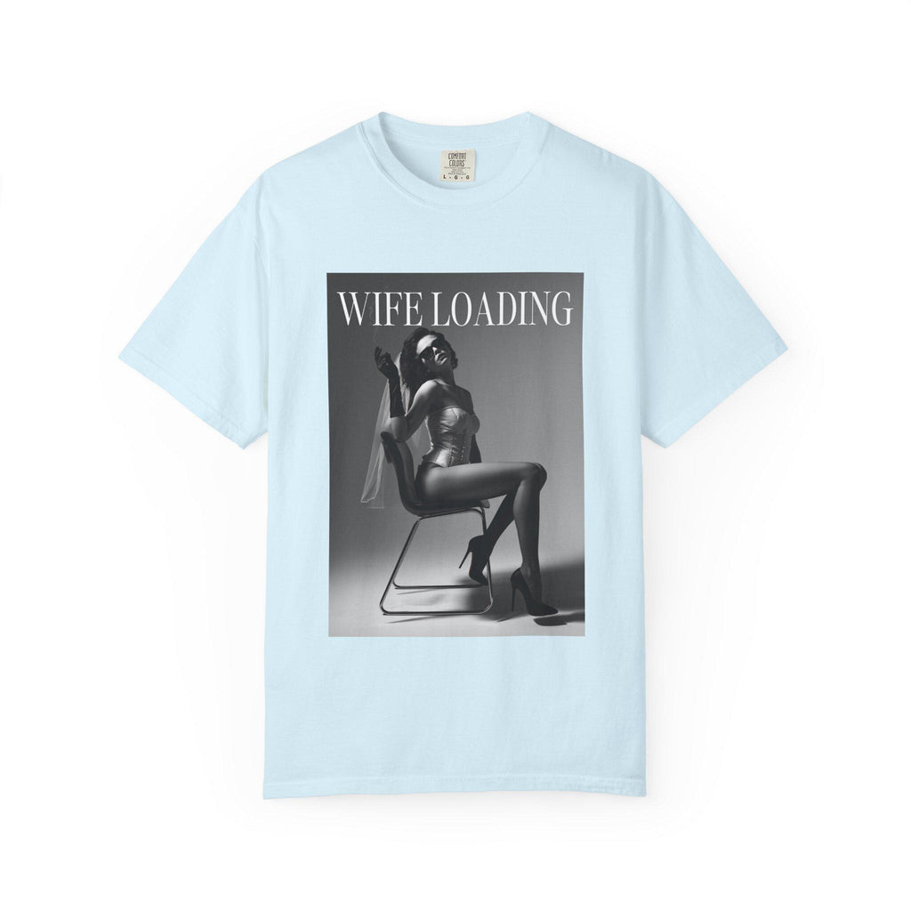 Wife Loading T-Shirt | Retro Pinup Silhouette