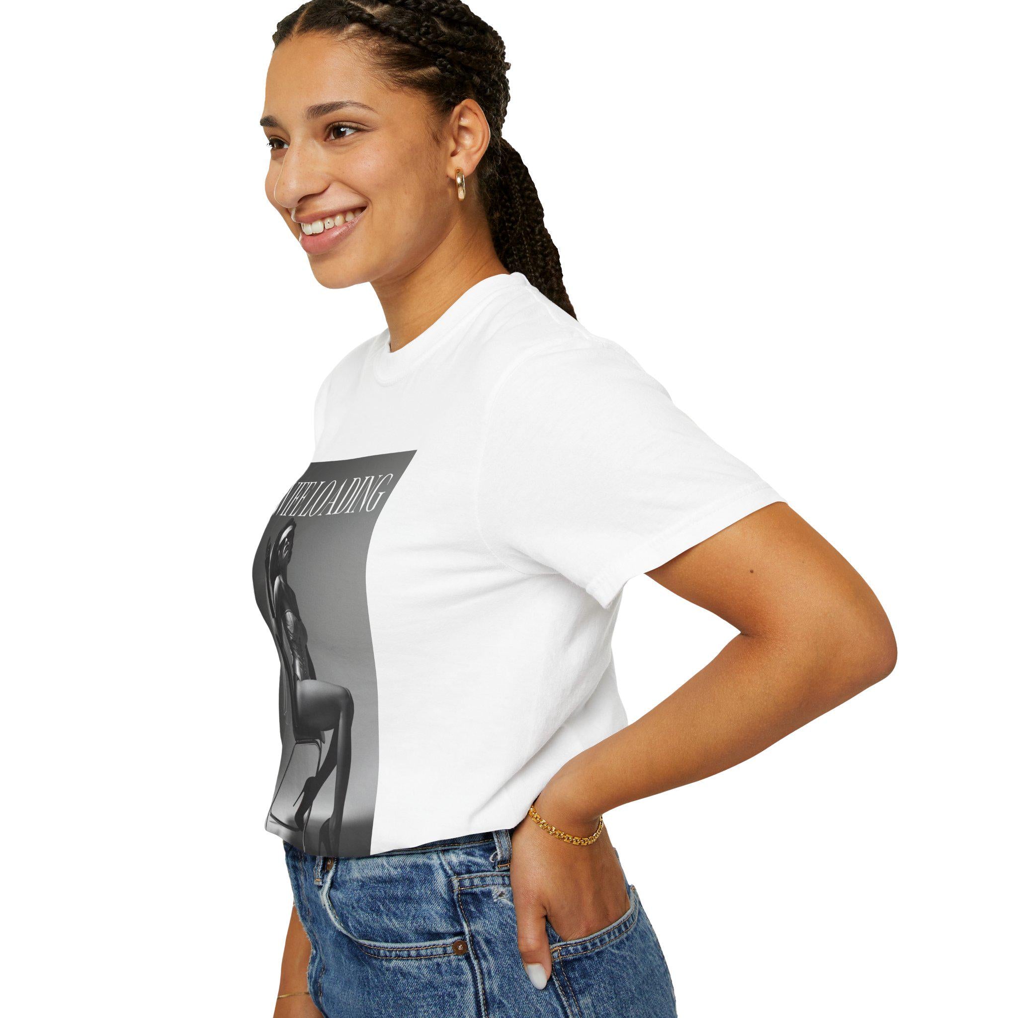 Wife Loading T-Shirt | Retro Pinup Silhouette