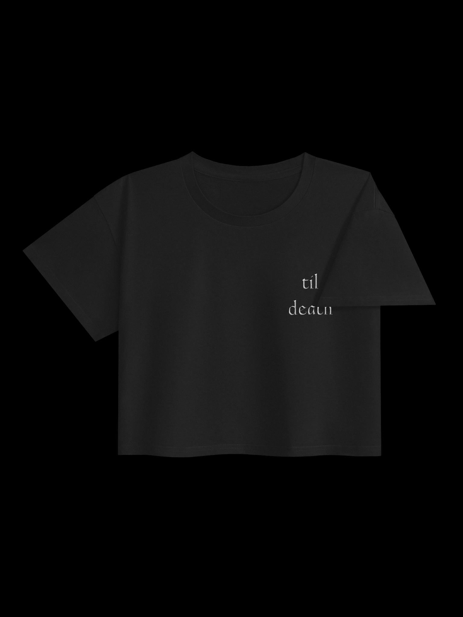 til death bride crop top