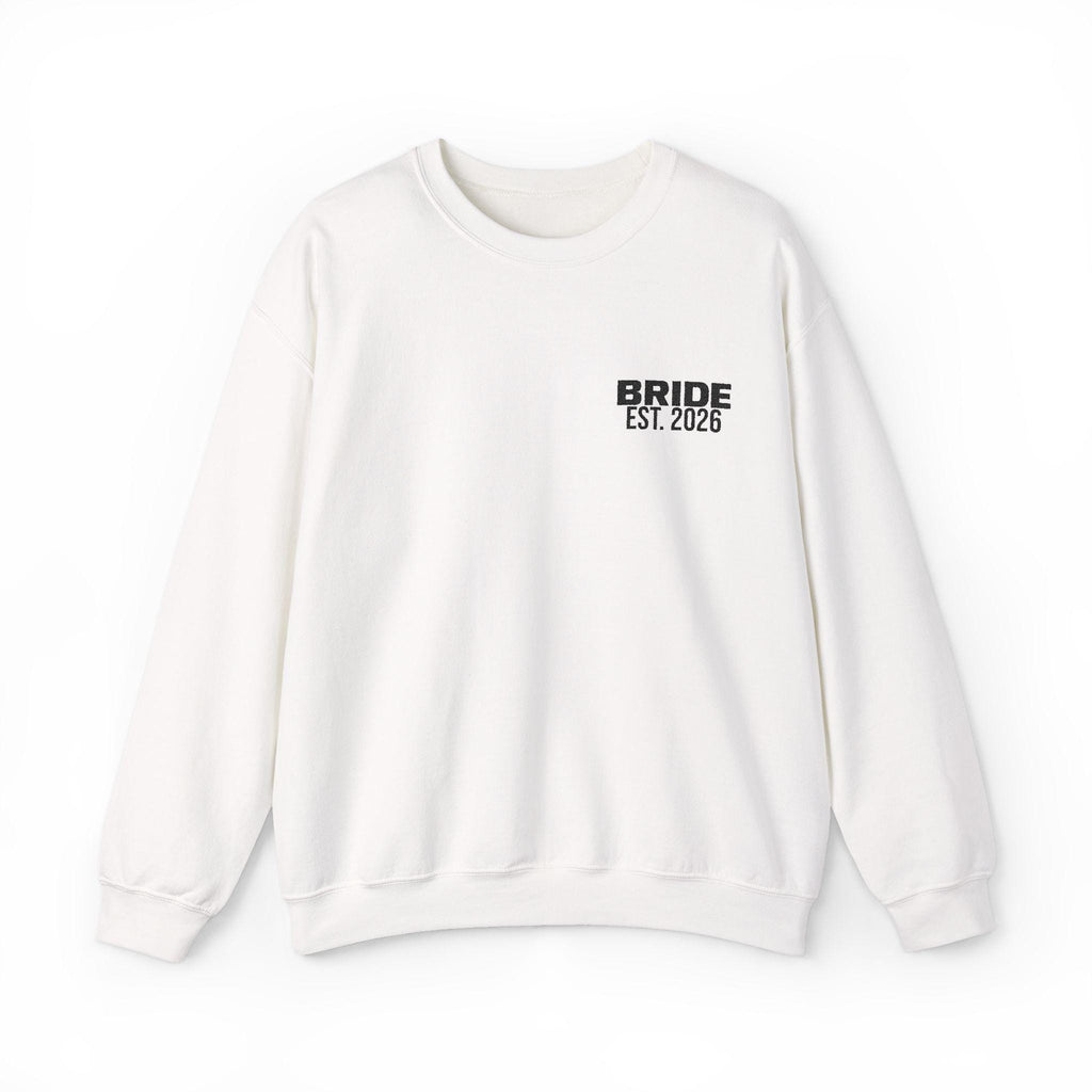 Bride Est. 2026 Sweatshirt | Embroidered Crewneck