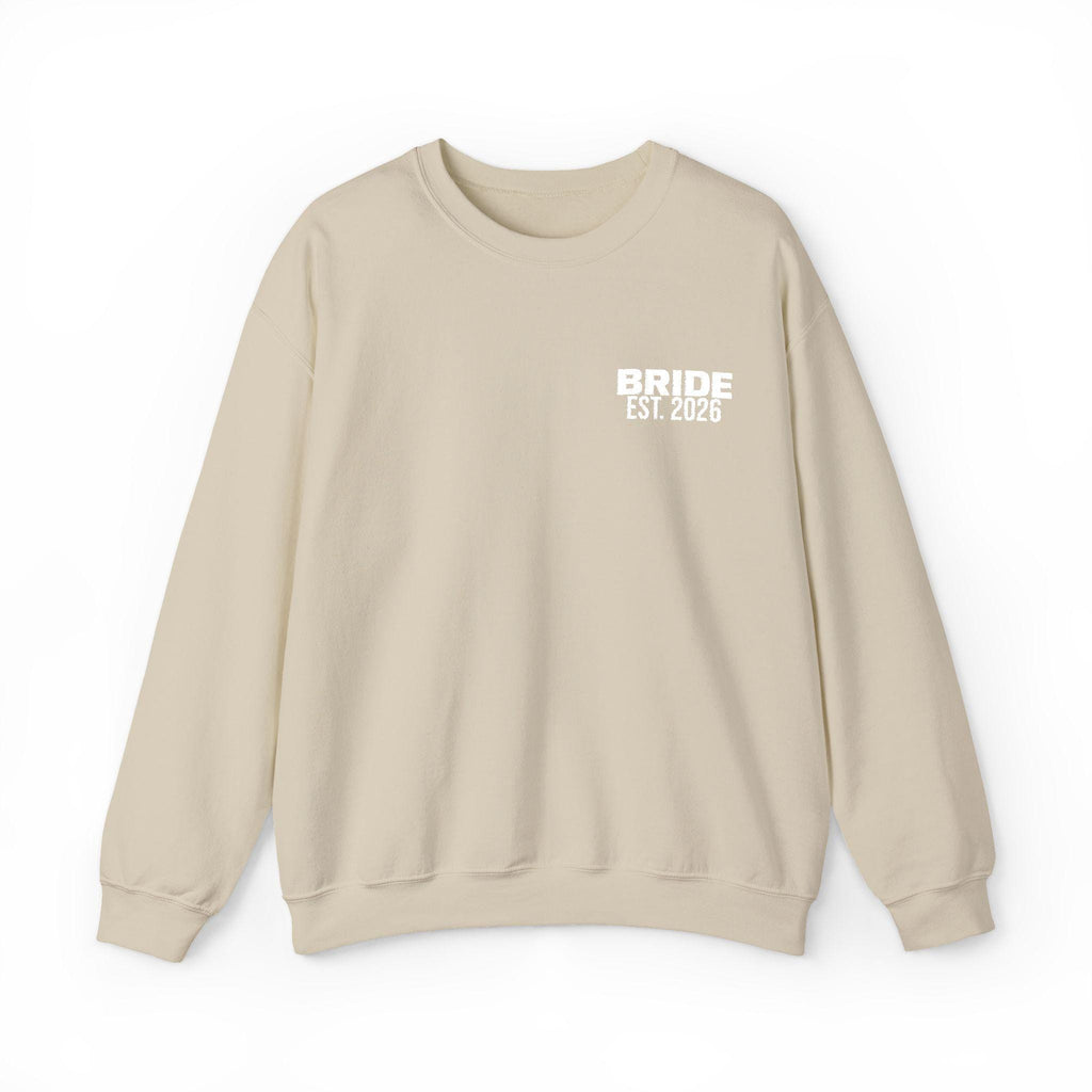 Bride Est 2026 Sweatshirt | Multiple Colors | Bridal Crewneck