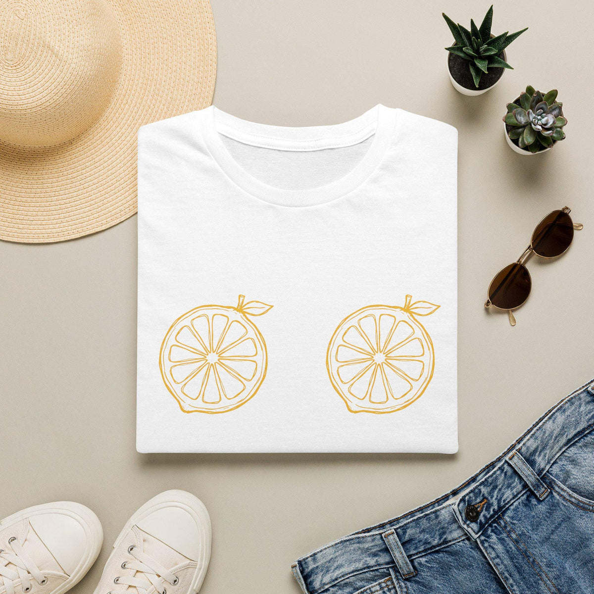 Bachelorette Lemon Graphic | Minimal Summer Fruit Tee | Fun Tee